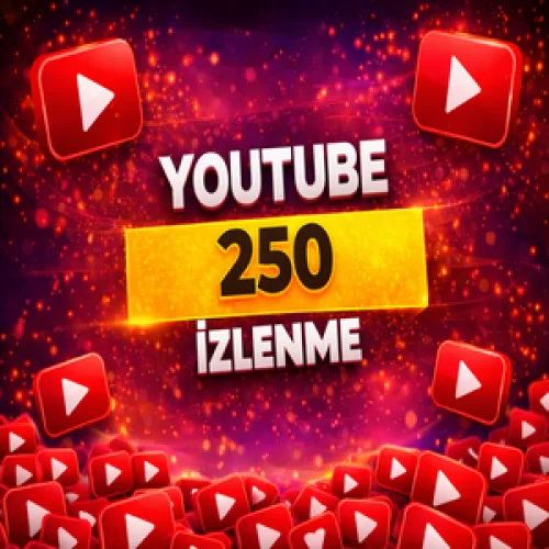  ⭐KALICI⭐YOUTUBE 250 İZLENME⚡